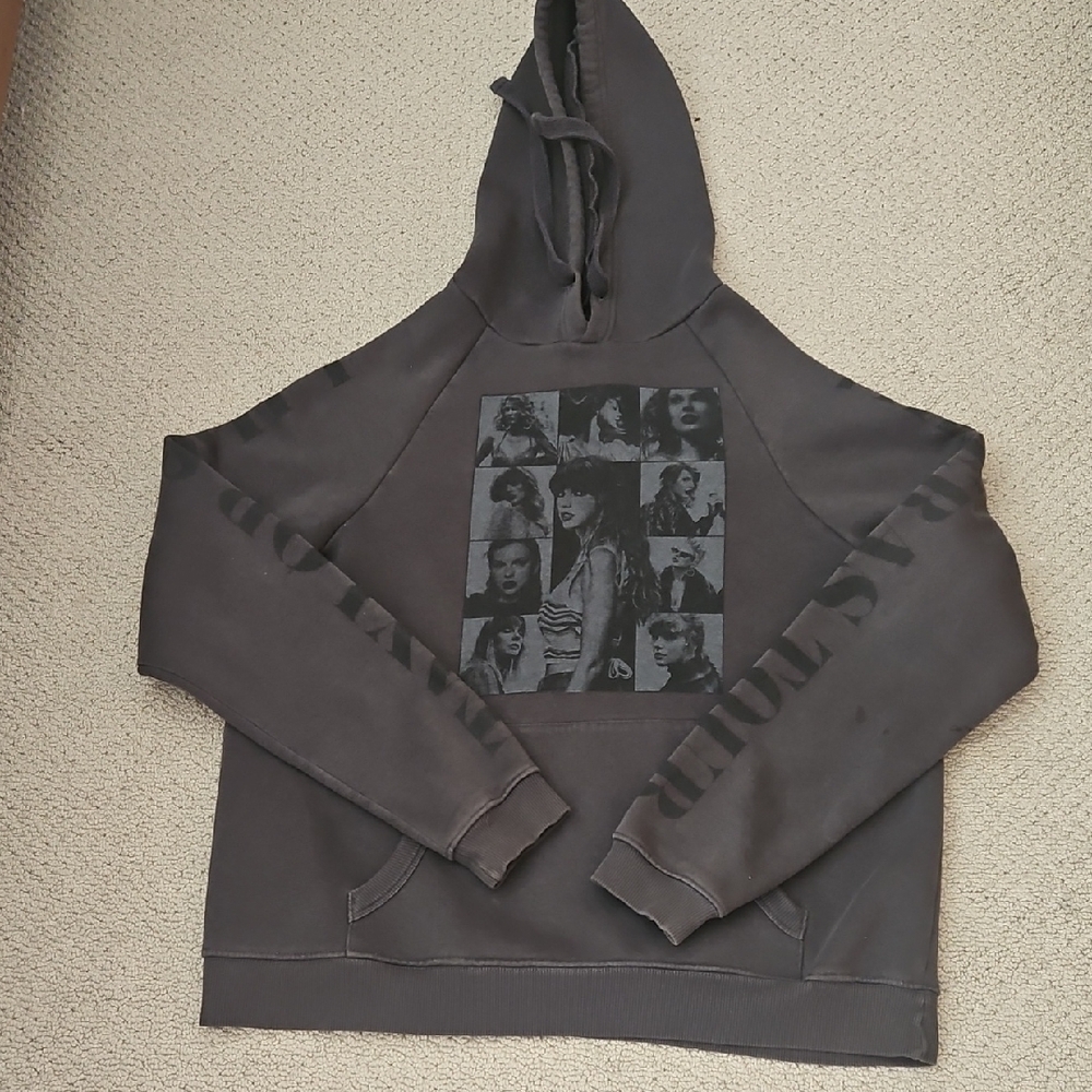 Taylor Swift The Eras Tour Black Hoodie - Small